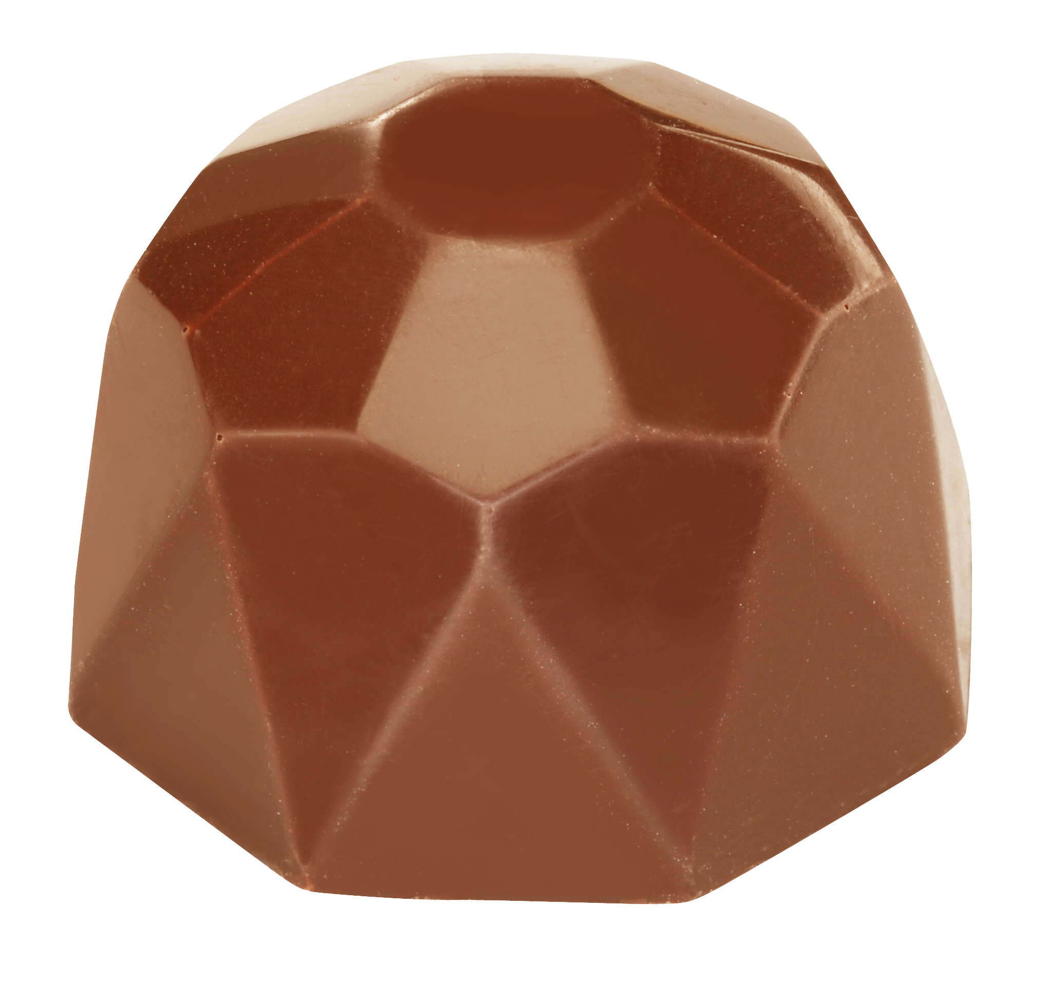 Belledonne Chocolade hazelnoot hart diamant snoepje bio 1kg